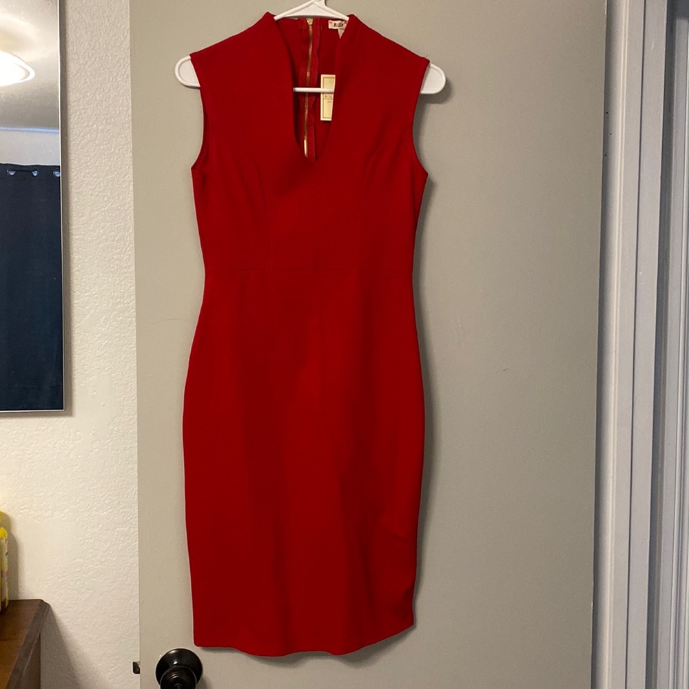 Red dress